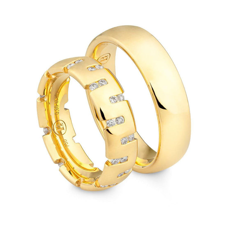 BREUNING Trauringe Honey LUXURY 48/09904 - Trauringmacher