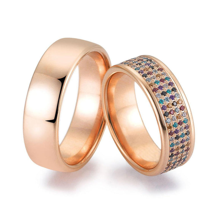 BREUNING Trauringe Rotgold COUTURE 48/06462 - Trauringmacher