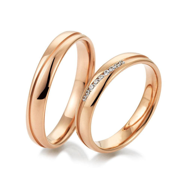 BREUNING Trauringe Rotgold LOUNGE 48/05188 - Trauringmacher