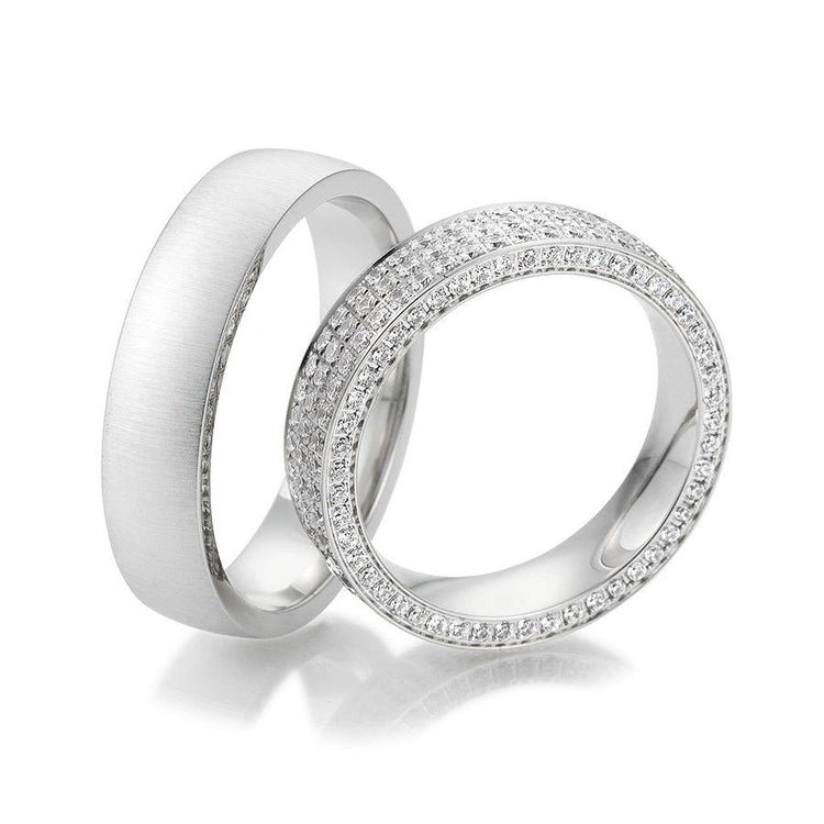 BREUNING Trauringe Weißgold LOUNGE 48/05176 - Trauringmacher