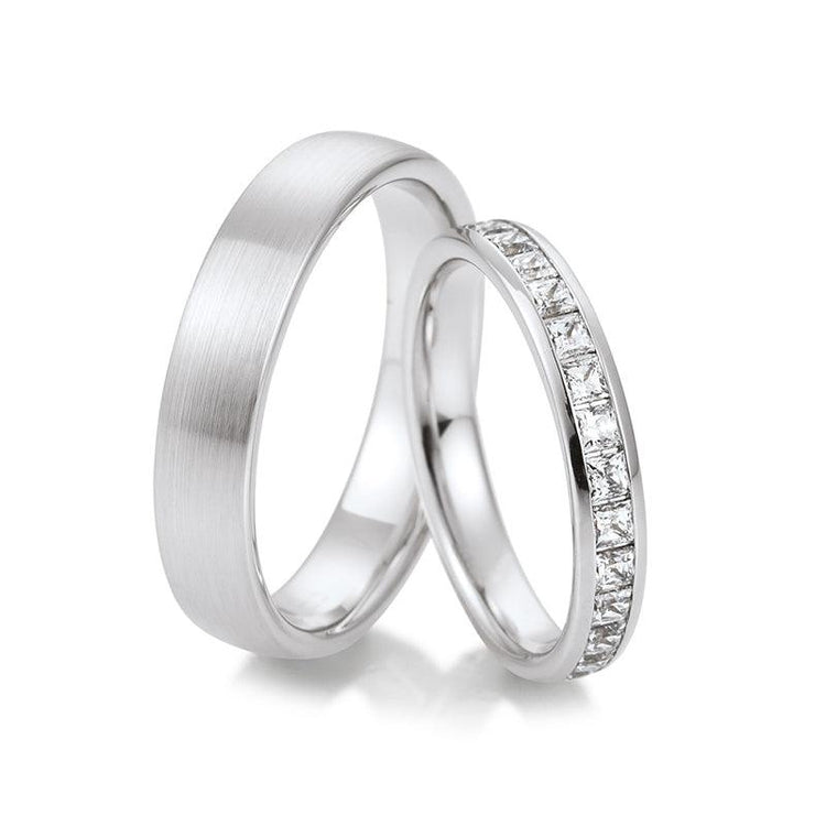 BREUNING Trauringe Weißgold LOUNGE 48/05178 - Trauringmacher