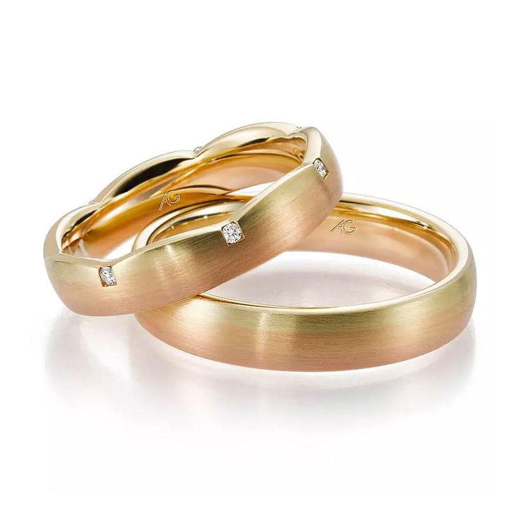 GERSTNER Trauringe MORGENRÖTE Mehrfarbig 28601/4.3 - Trauringmacher München