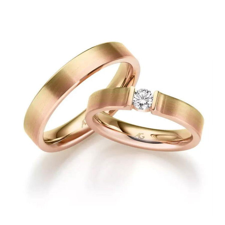 GERSTNER Trauringe MORGENRÖTE Mehrfarbig 31297/4.5 - Trauringmacher München