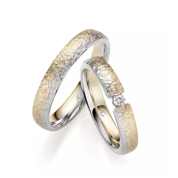 GERSTNER Trauringe SONNENLICHT Mehrfarbig 31245/4 - Trauringmacher München