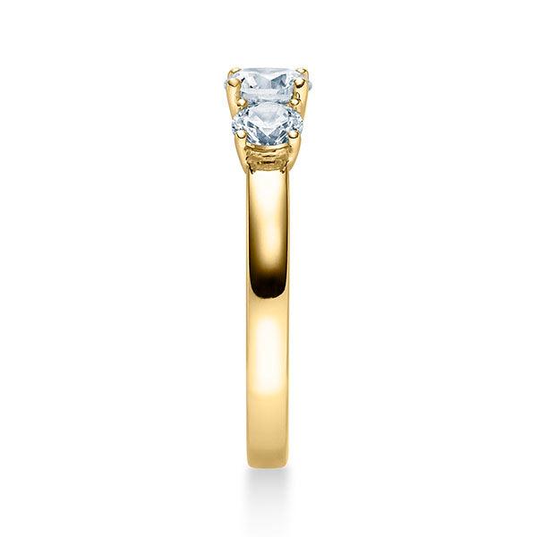 Verlobungsring Gelbgold/- 750 mit Diamanten ins. 1.00ct | BRIDAL - Trauringmacher München