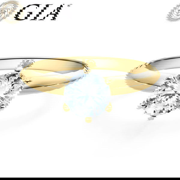 Verlobungsring Gelbgold 750/- 18k mit Diamant ab 1.00ct | ASK - Trauringmacher München