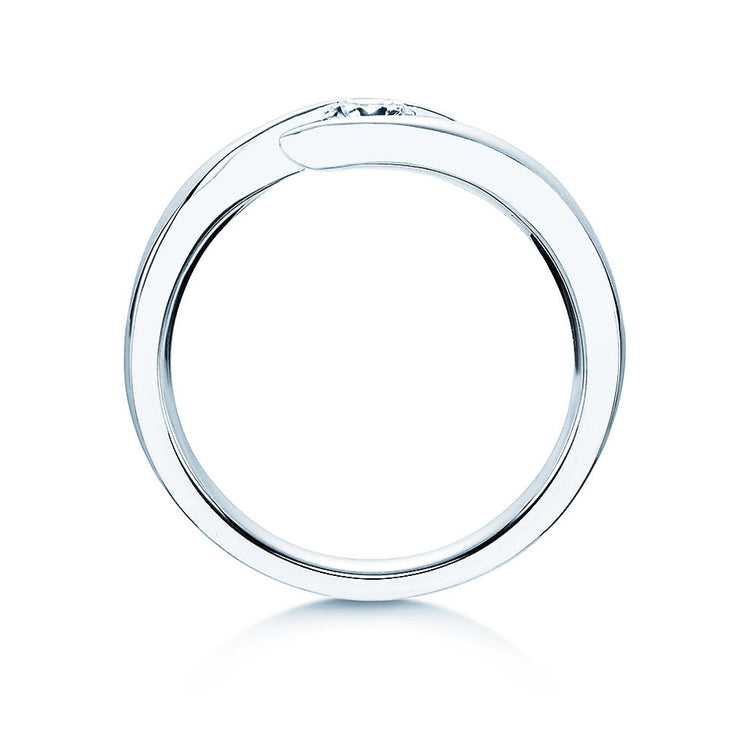 Verlobungsring Platin 950/- mit Diamant 0,50ct | TWIST - Trauringmacher München