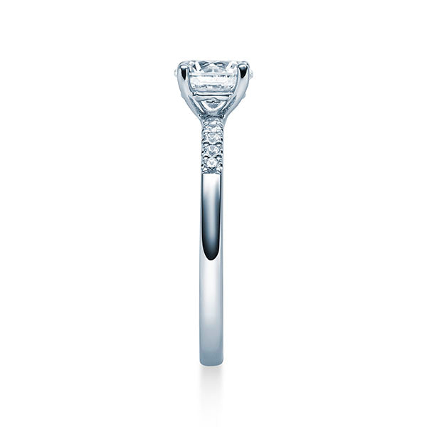 Verlobungsring Platin 950/- mit Diamanten zus. 0.33ct | DIAMORE - Trauringmacher München