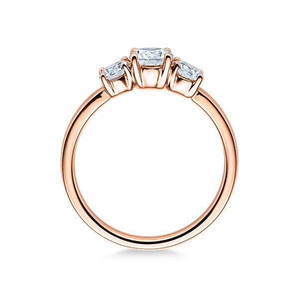 Verlobungsring Rosegold/- 750 mit Diamanten ins. 1.00ct | BRIDAL - Trauringmacher München