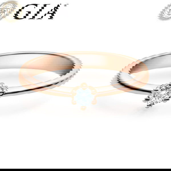 Verlobungsring Rosegold 750/- 18k mit Diamant ab 0.30ct | FRIDRICH - Trauringmacher München