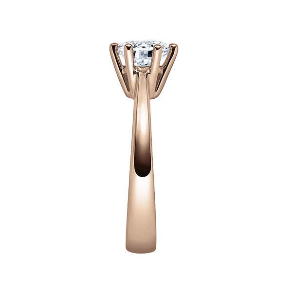 Verlobungsring Rosegold 750/- 18k mit Diamant ab 0.30ct | FRIDRICH - Trauringmacher München