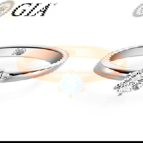 Verlobungsring Rosegold 750/- 18k mit Diamant ab 0.30ct | SOLITÄR - Trauringmacher München