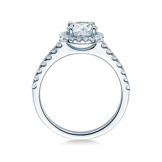 Verlobungsring Weißgold/- 750 mit Diamanten ab 0.66ct | LAVANTA - Trauringmacher München