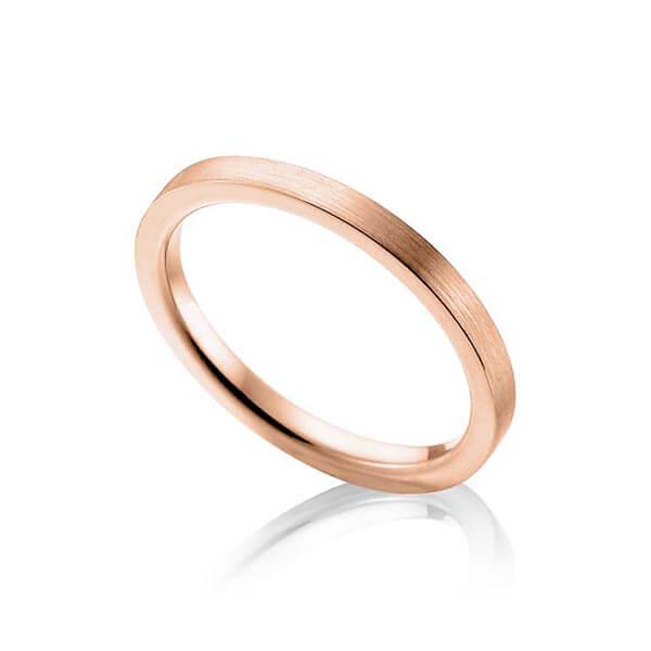 Vorsteckring Rosegold in 750/-18ct massiv TM-1509-RG - Trauringmacher München