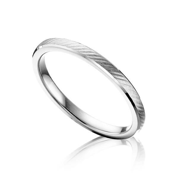 Vorsteckring Weißgold in 750/-18ct massiv TM-1520-WG - Trauringmacher München