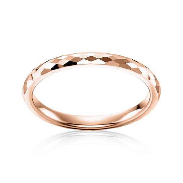 Vorsteckring in Rosegold 585/- 14ct massiv TM-1517-RG - Trauringmacher München