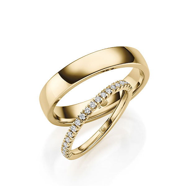 Trauringe Gelbgold