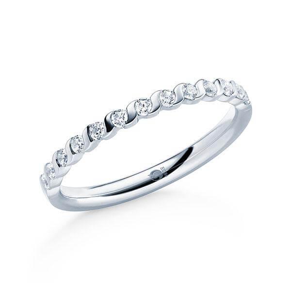 Vorsteckringe Memoire-Ringe Platin
