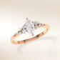 Verlobungsring MIRA MARQUISE Roségold 585 mit Marquise-Diamant & Seitendiamanten – Trauringmacher München & Freising