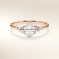 Verlobungsring MIRA OVAL Roségold 585, ovaler Diamant mit Seitendiamanten – Trauringmacher München & Freising