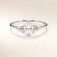 Verlobungsring MIRA OVAL Weißgold 585, ovaler Diamant mit Seitendiamanten – Trauringmacher München & Freising
