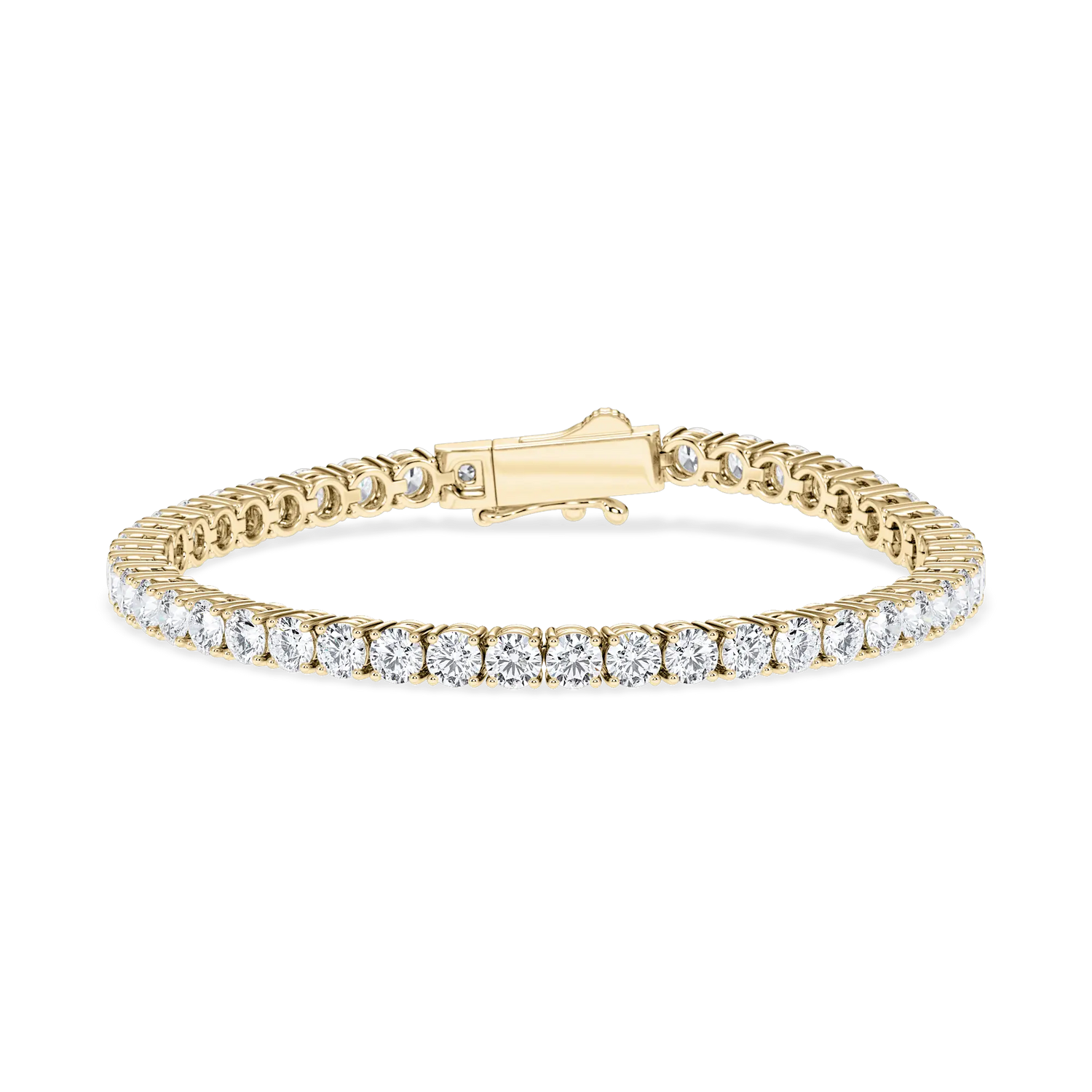 Armband Gelbgold Diamanten Hochwertig Diamantarmband Gold GG