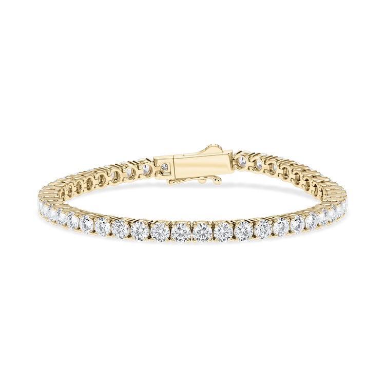 Armband Gelbgold Diamanten Hochwertig Diamantarmband Gold GG