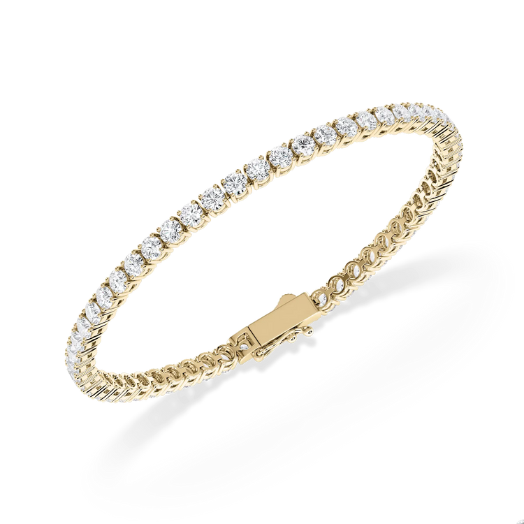 Armband Diamantarmband Gelbgold Brillant GG Hochwertig Gold Weißgold Rosegold
