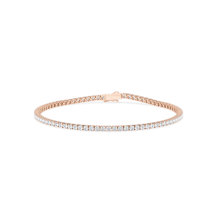 Armband Rotgold Rosegold Diamanten Günstig RG Gold Diamantenarmband Hochwertig Weißgold 