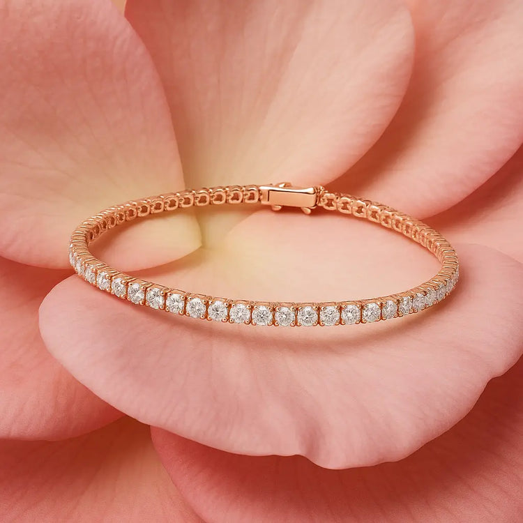 Armband Rotgold Rosegold Diamantarmband Weißgold Günstig Gold Hochwertig