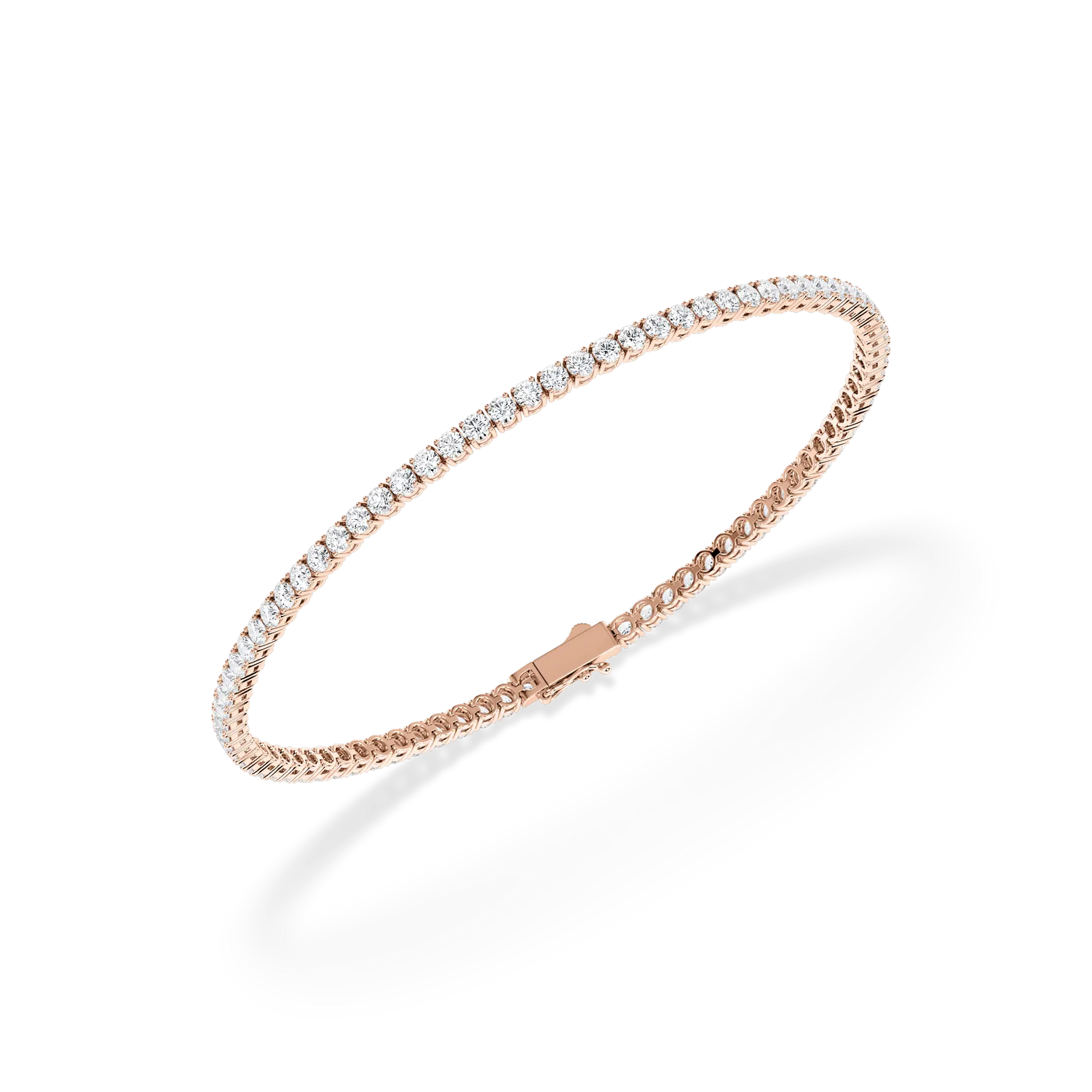 Armband Rotgold Rosegold Diamanten Günstig RG Gold Diamantenarmband Hochwertig Weißgold 