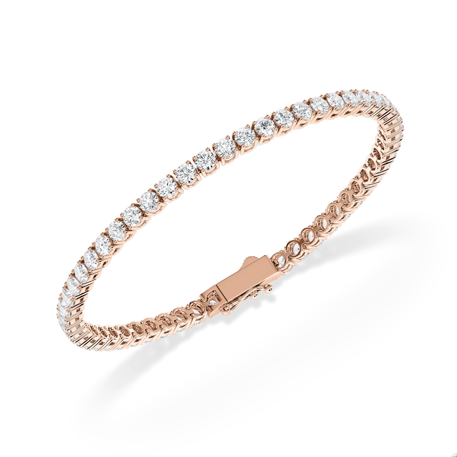 Armband Diamantarmband Rotgold Rosegold Brillant RG Diamanten Gold Weißgold 