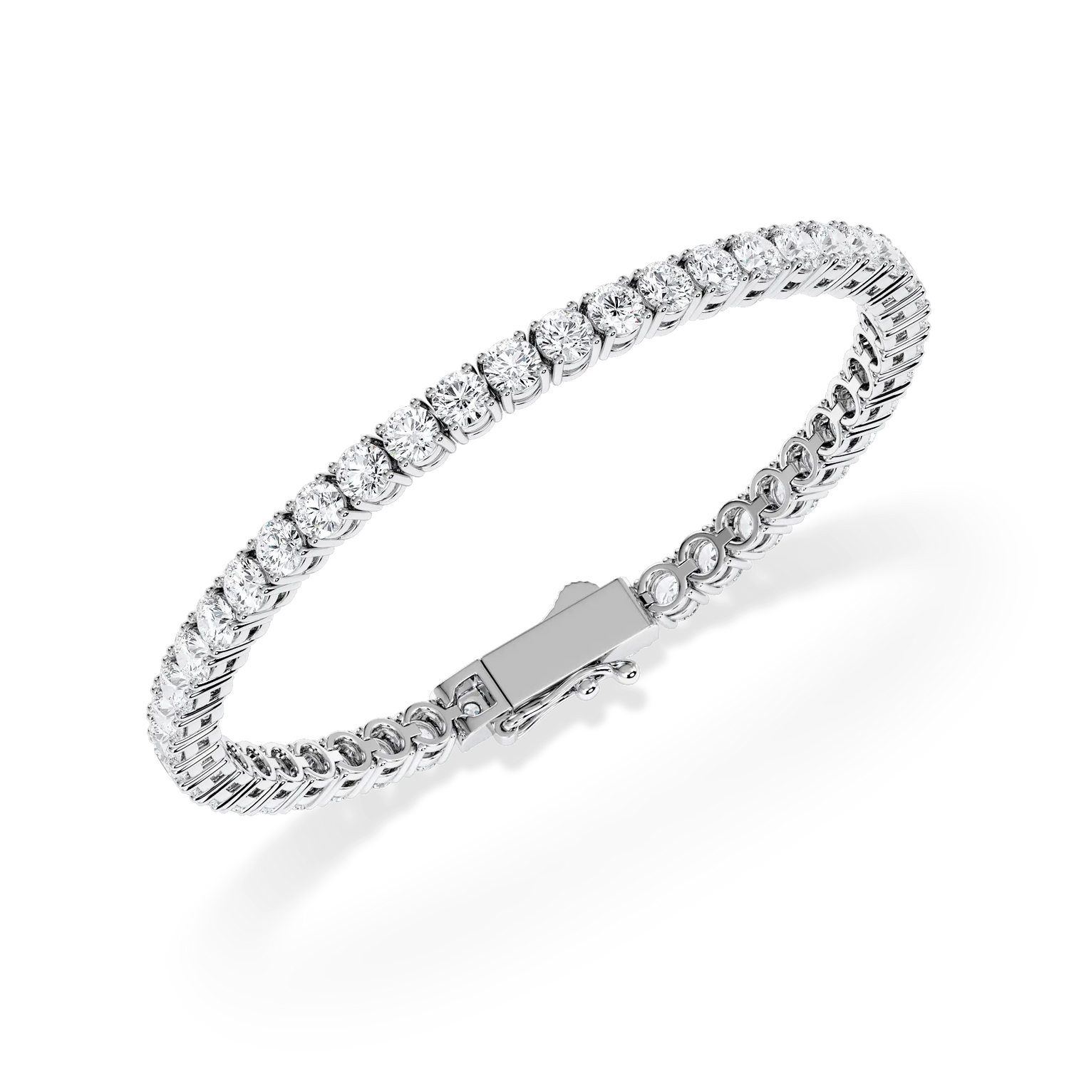 Armband Weißgold Hochwertig Brillanten  Gold Diamanten Diamantarmband