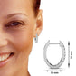 Creolen Rosegold 750/- 18ct mit Diamanten zus. 0.49ct | TM-1756-RG - Trauringmacher