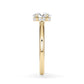 Verlobungsring Oval Hidden Halo Gelbgold/- 750 mit Diamant ab 0.50ct
