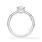 Verlobungsring Oval Hidden Halo Weißgold/- 750 mit Diamant ab 1.00ct