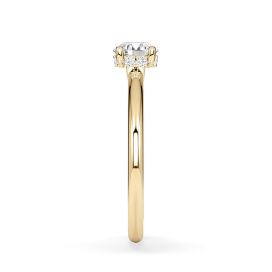 Verlobungsring Gelbgold 585 mit Diamant I AMORE