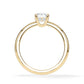 Verlobungsring Emerald Hidden Halo Gelbgold/- 750 mit Diamant ab 1.00ct