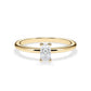 Verlobungsring Radiant Hidden Halo Gelbgold/- 750 mit Diamant ab 0.50ct