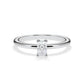 Verlobungsring Radiant Hidden Halo Weißgold/- 750 mit Diamant ab 0.50ct