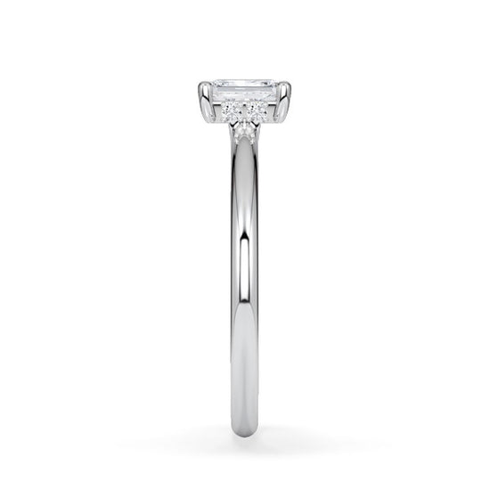 Verlobungsring Platin 950 mit Diamant I AMORE RADIANT
