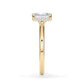 Verlobungsring Radiant Hidden Halo Gelbgold/- 750 mit Diamant ab 1.00ct