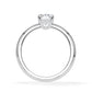 Verlobungsring Radiant Hidden Halo Weißgold/- 750 mit Diamant ab 1.00ct