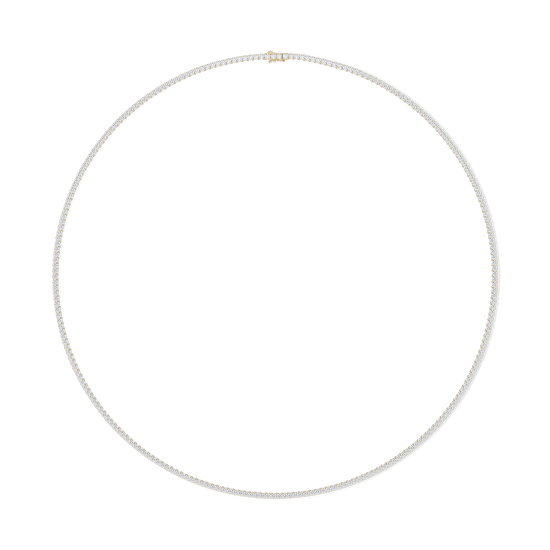 Tenniskette Diamantkette Gelbgold Trauringmacher Brillanten 