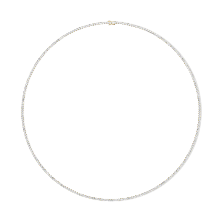 Tenniskette Diamantkette Gelbgold Trauringmacher Brillanten 