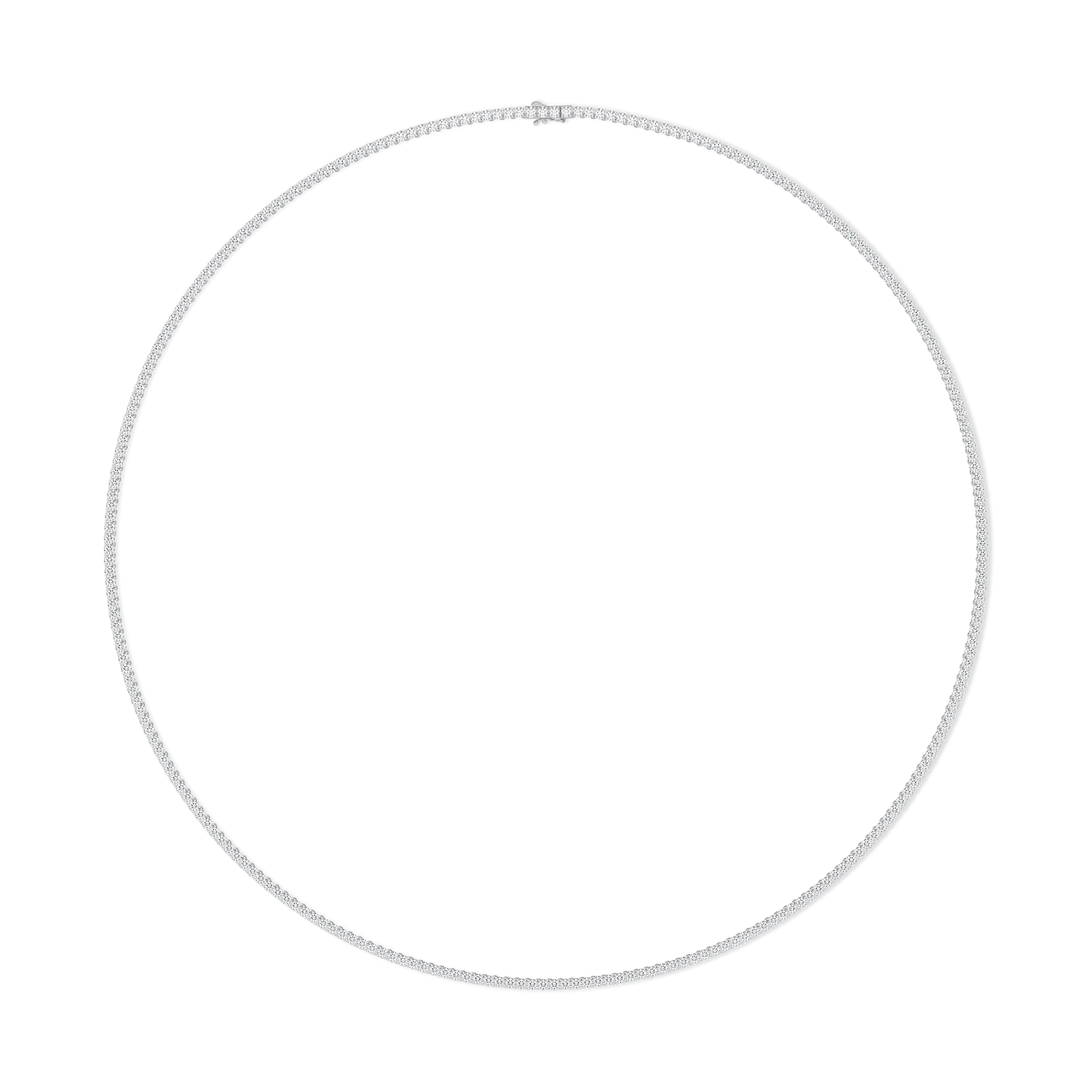 Tenniskette Weißgold Brillanten Diamantkette Gold Hochwertig 5ct