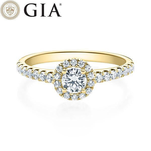Verlobungsring Gelbgold/- 750 mit Diamanten ab 0.66ct | LAVANTA - Trauringmacher München
