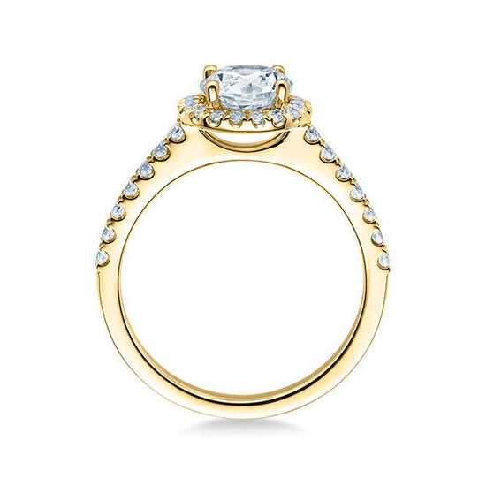 Verlobungsring Gelbgold/- 750 mit Diamanten ab 0.66ct | LAVANTA - Trauringmacher München