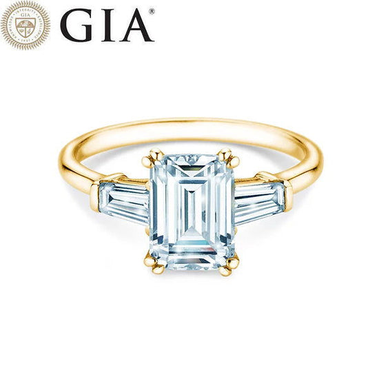 Verlobungsring Gelbgold 750/- 18ct mit Diamanten zus. 1.30ct | EMERALD SKY - Trauringmacher München