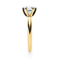 Verlobungsring Gelbgold 750/- 18k mit Diamant ab 0.30ct | ASK - Trauringmacher München